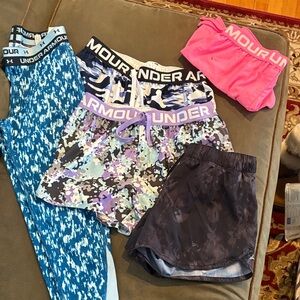 Girls under armour gear set
